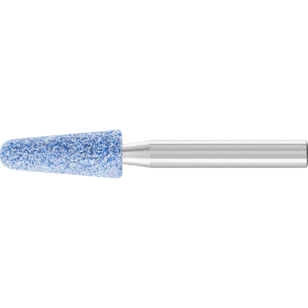 Produktfoto 1 von PFERD TOOLS TOUGH Schleifstift Kegel Ø 10x25 mm Schaft-Ø 6 mm CO46 für schwer zerspanbare Werkstoffe, 10 Stk.