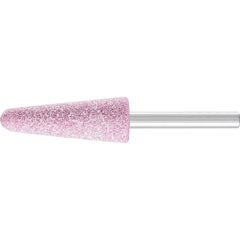 Produktfoto 1 von PFERD TOOLS STEEL Schleifstift Kegel Ø 16x45 mm Schaft-Ø 6 mm A80 für Stahl- und Stahlguss, 10 Stk.