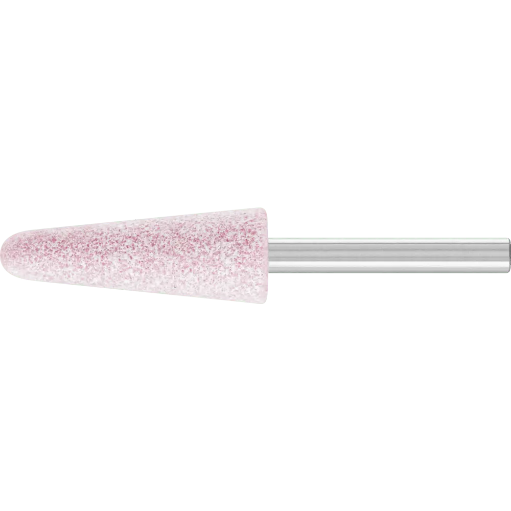 Produktfoto 1 von PFERD TOOLS STEEL EDGE Schleifstift Kegel Ø 16x45 mm Schaft-Ø 6 mm A80 für Stahl- und Stahlguss, 10 Stk.