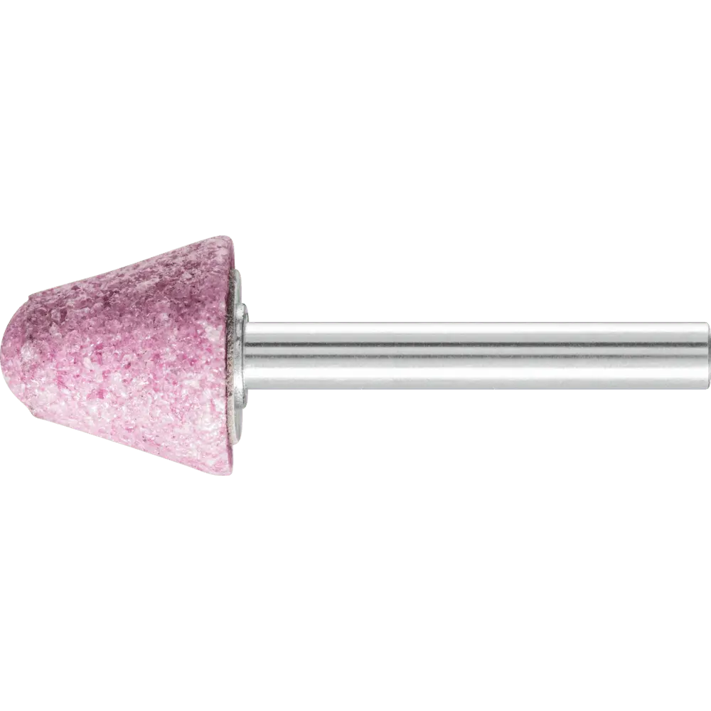 Produktfoto 1 von PFERD TOOLS STEEL EDGE Schleifstift Kegel Ø 20x20mm Schaft-Ø 6 mm A30 für Stahl- und Stahlguss, 10 Stk.