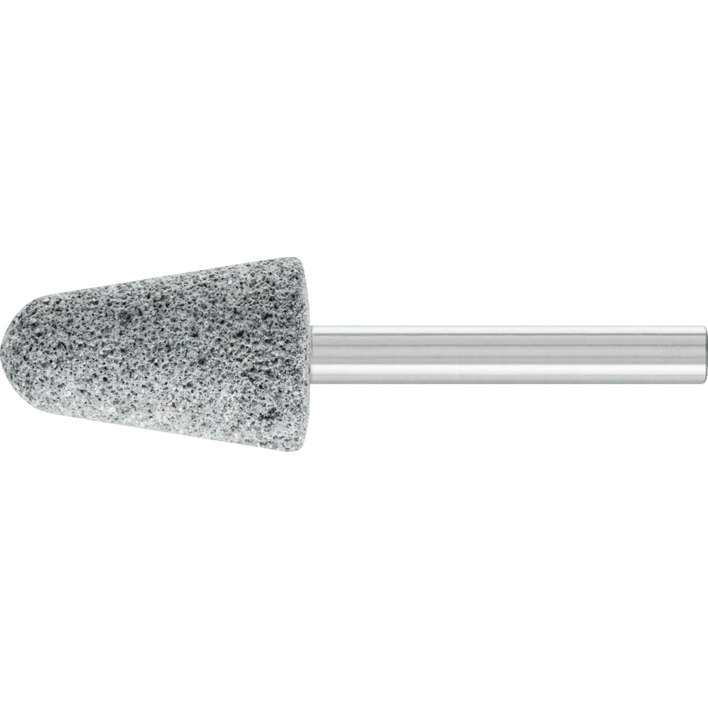 Produktfoto 1 von PFERD TOOLS CAST EDGE Schleifstift Kegel Ø 20x32 mm Schaft-Ø 6 mm SIC30 für Grau-und Sphäroguss, 10 Stk.