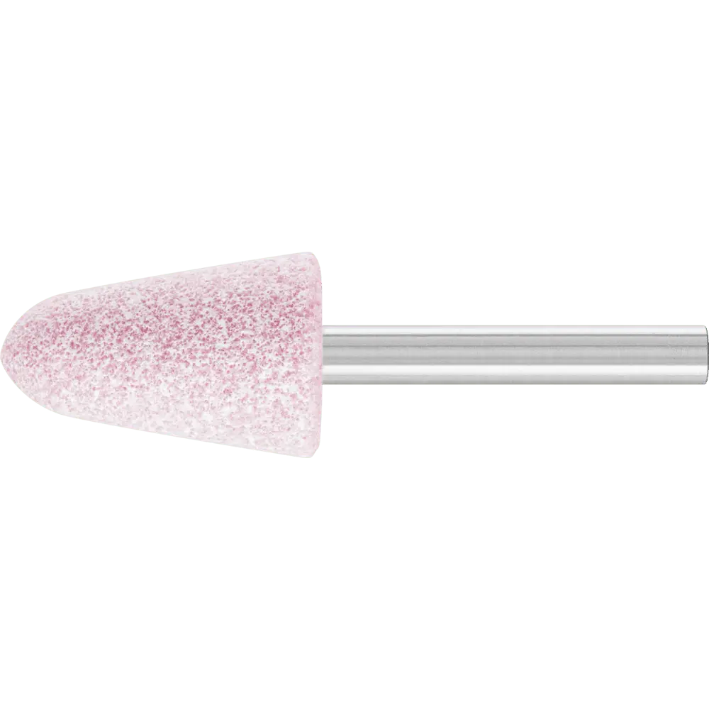 Produktfoto 1 von PFERD TOOLS STEEL EDGE Schleifstift Kegel Ø 20x32 mm Schaft-Ø 6 mm A60 für Stahl- und Stahlguss, 10 Stk.