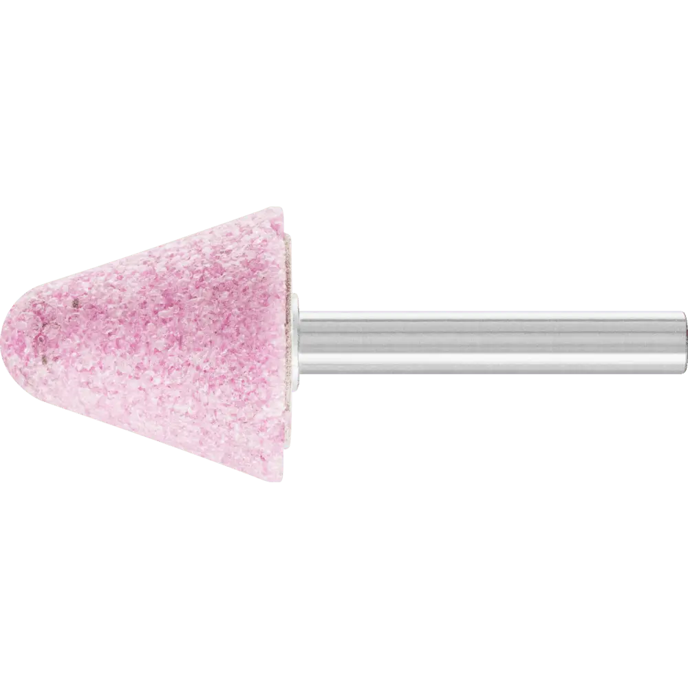 Produktfoto 1 von PFERD TOOLS STEEL EDGE Schleifstift Kegel Ø 25x25 mm Schaft-Ø 6 mm A30 für Stahl- und Stahlguss, 10 Stk.