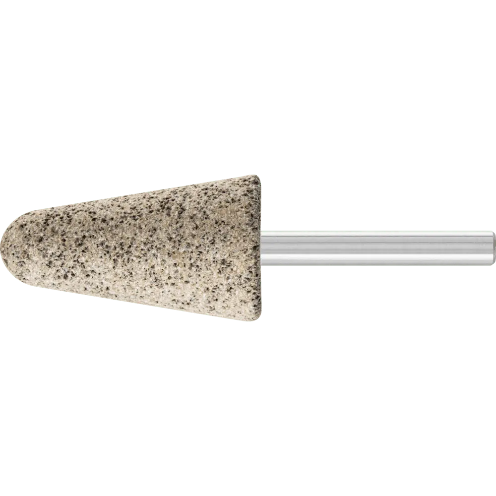 Produktfoto 1 von PFERD TOOLS INOX EDGE Schleifstift Kegel Ø 25x45 mm Schaft-Ø 6 mm A30 für Edelstahl, 10 Stk.