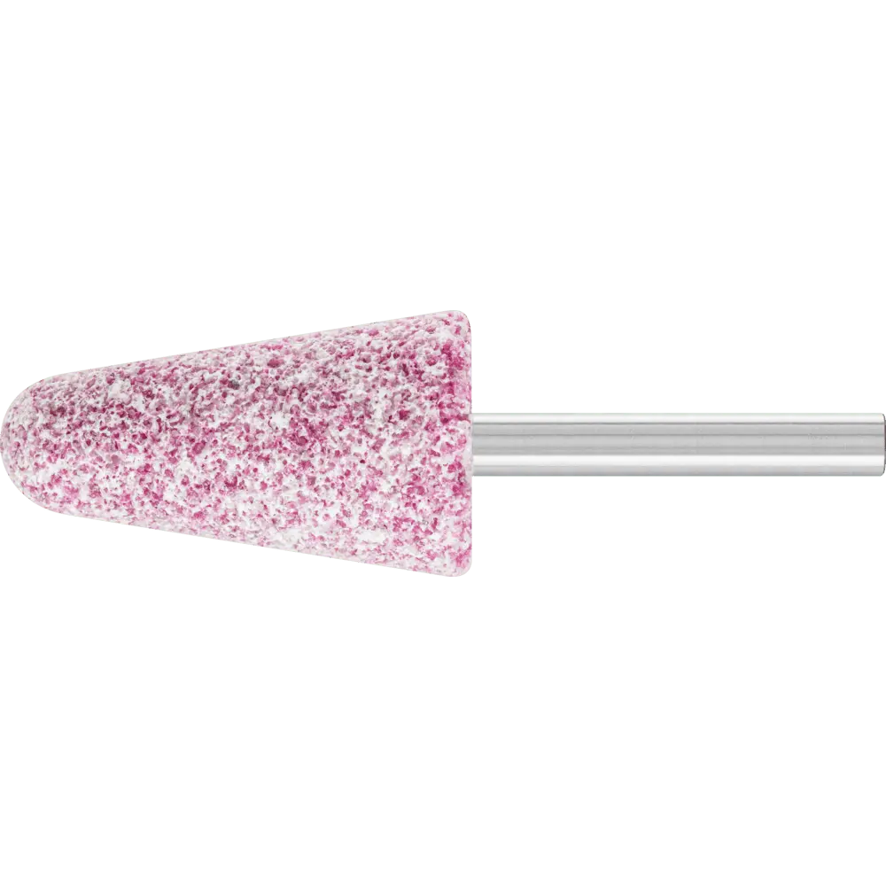 Produktfoto 1 von PFERD TOOLS STEEL Schleifstift Kegel Ø 25x45 mm Schaft-Ø 6 mm A30 für Stahl- und Stahlguss, 10 Stk.