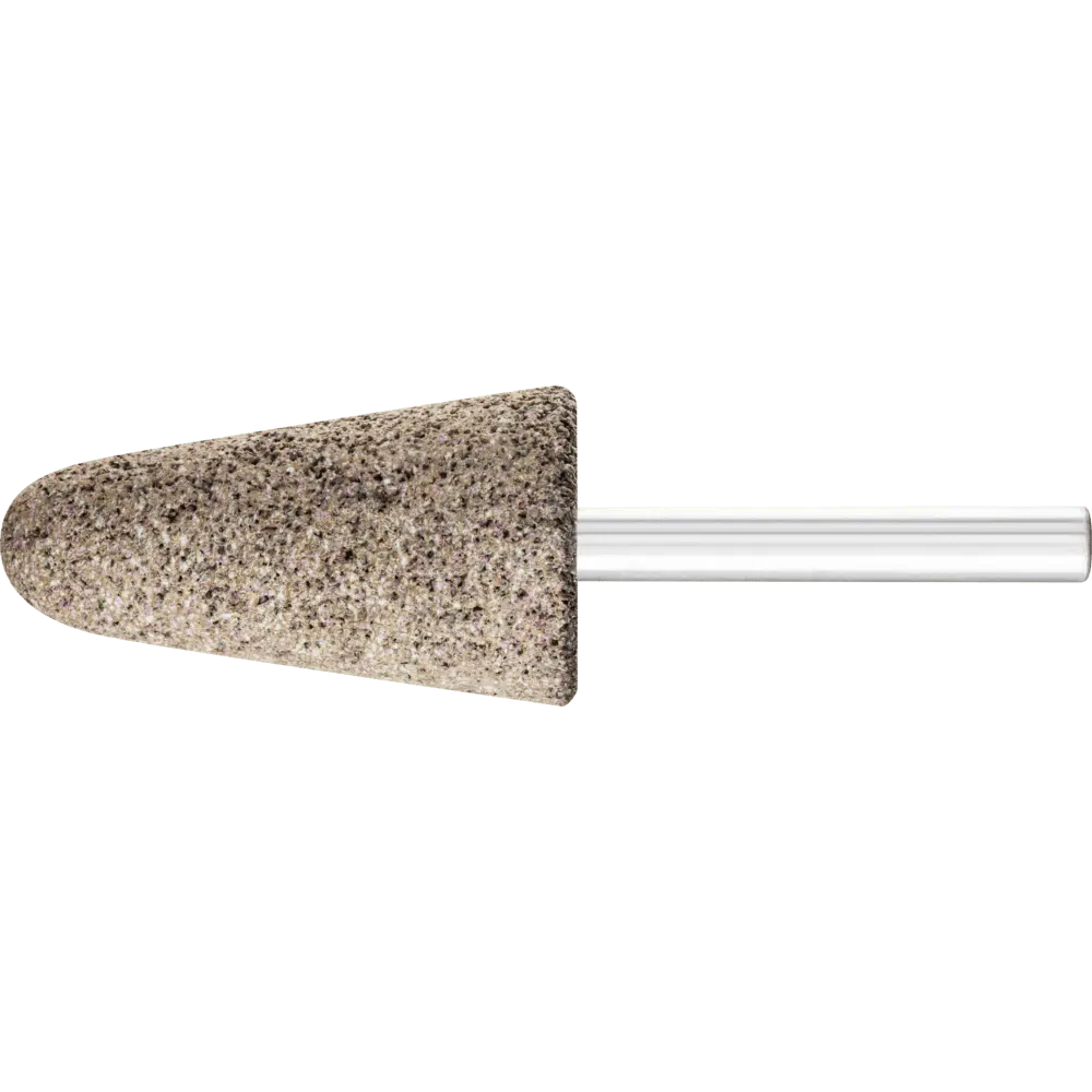 Produktfoto 1 von PFERD TOOLS INOX Schleifstift Kegel Ø 25x45 mm Schaft-Ø 6 mm A30 für Edelstahl, 10 Stk.