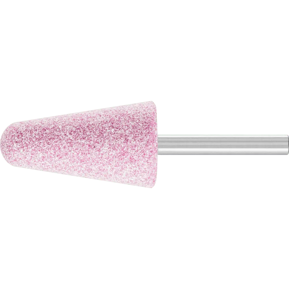 Produktfoto 1 von PFERD TOOLS STEEL Schleifstift Kegel Ø 25x45 mm Schaft-Ø 6 mm A60 für Stahl- und Stahlguss, 10 Stk.