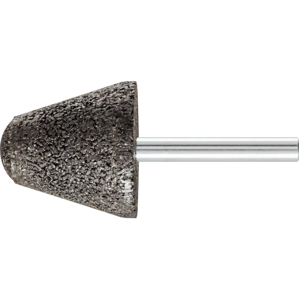 Produktfoto 1 von PFERD TOOLS INOX EDGE Schleifstift Kegel Ø 32x32 mm Schaft-Ø 6 mm A24 für Edelstahl, 5 Stk.