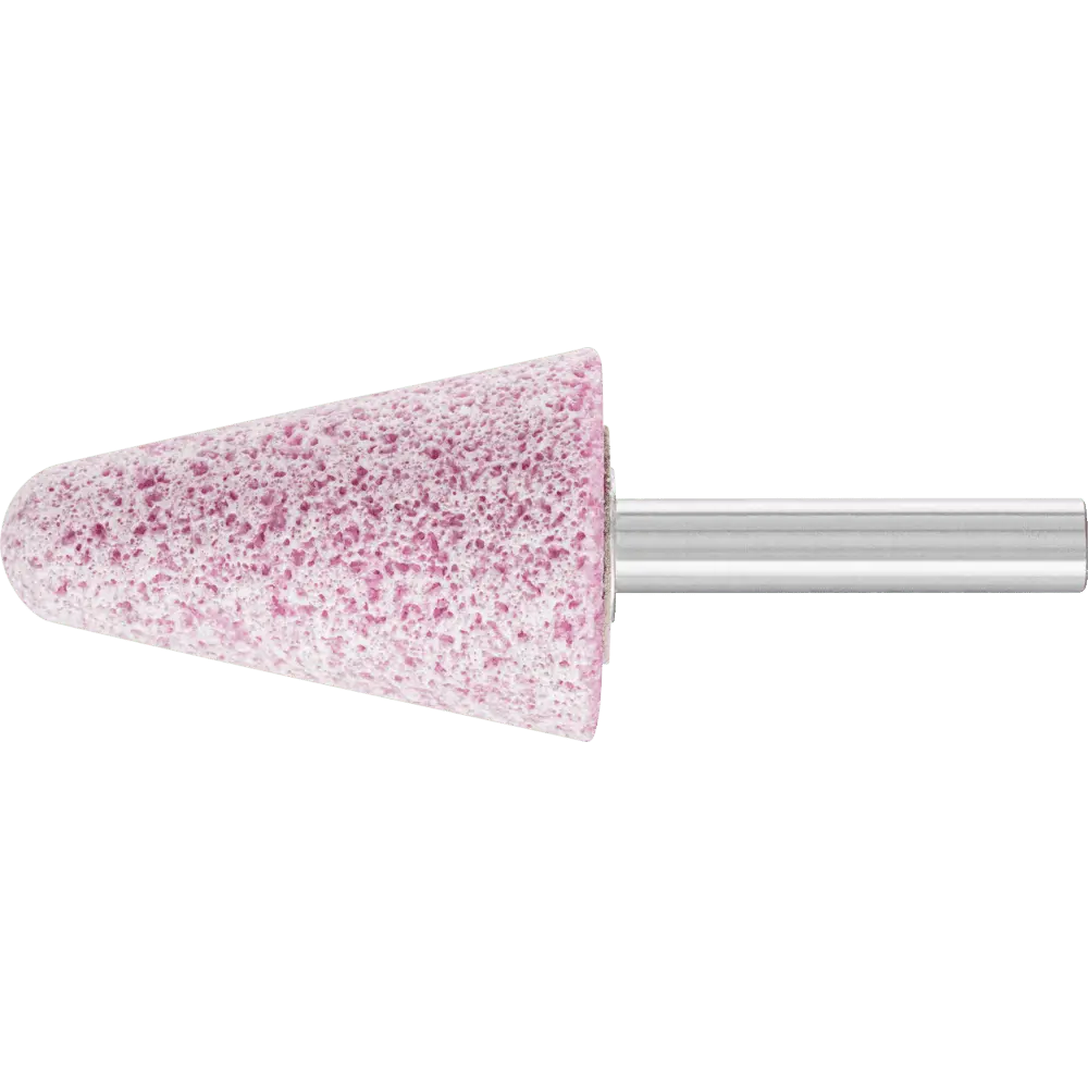 Produktfoto 1 von PFERD TOOLS STEEL EDGE Schleifstift Kegel Ø 32x50mm Schaft-Ø 8 mm A24 für Stahl- und Stahlguss, 5 Stk.