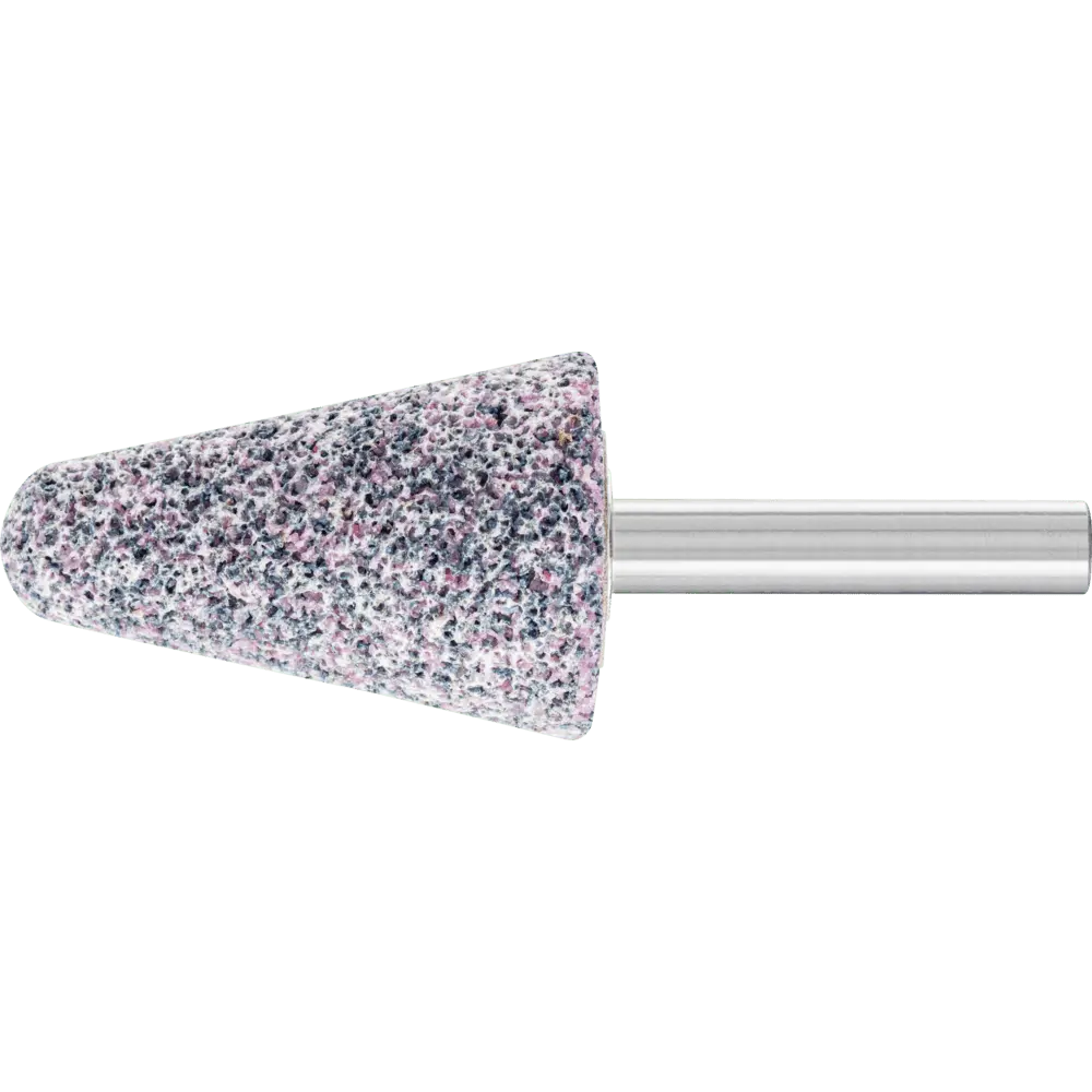 Produktfoto 1 von PFERD TOOLS CAST Schleifstift Kegel Ø 32x50mm Schaft-Ø 8 mm A24 für Grau-und Sphäroguss, 5 Stk.