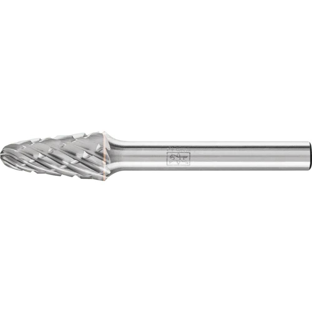 Produktfoto 1 von PFERD TOOLS Hartmetall Hochleistungsfrässtift NON-FERROUS Rundkegel KEL Ø 10x20mm Schaft-Ø 6 mm NE-Metalle