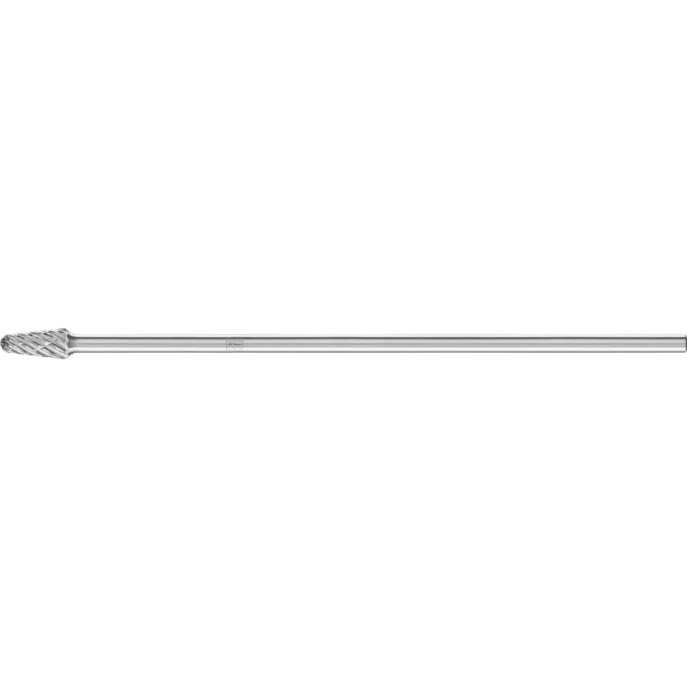 Produktfoto 1 von PFERD TOOLS Hartmetall Hochleistungsfrässtift STEEL Rundkegel KEL Ø 10x20mm Schaft-Ø 6x150mm für Stahl