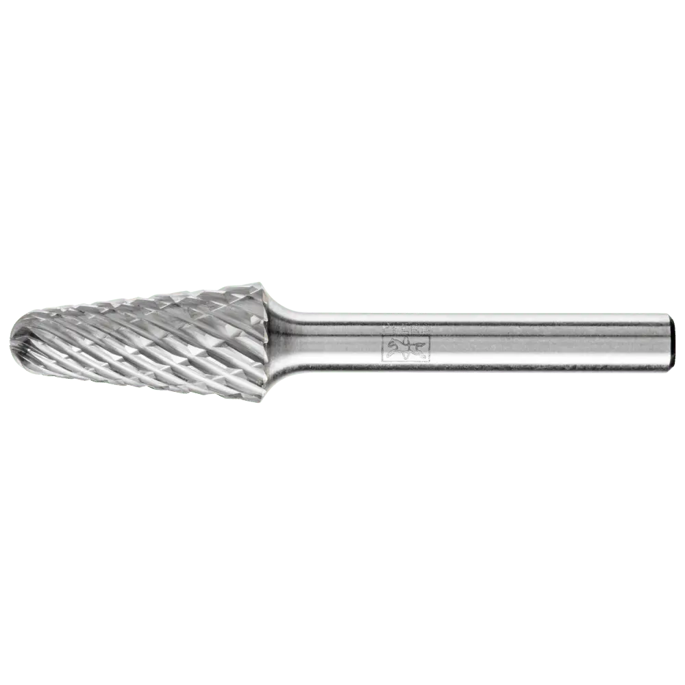 Produktfoto 1 von PFERD TOOLS Hartmetall Hochleistungsfrässtift ALLROUND Rundkegel KEL Ø 12x25mm Schaft-Ø 6mm universal grob