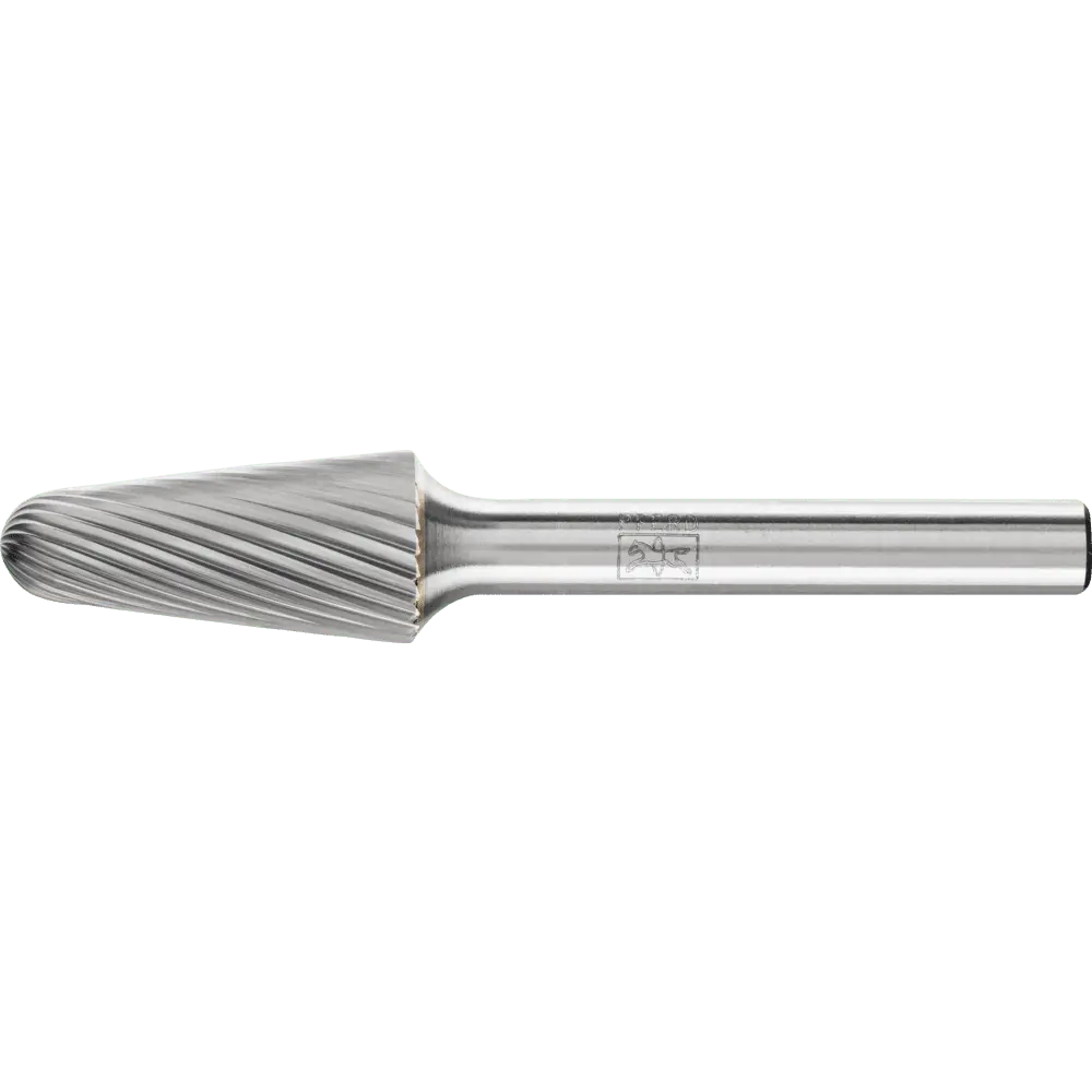 Produktfoto 1 von PFERD TOOLS Hartmetall Frässtift Rundkegel KEL Ø 12x25 mm Schaft-Ø 6 mm Z3 universal mittel