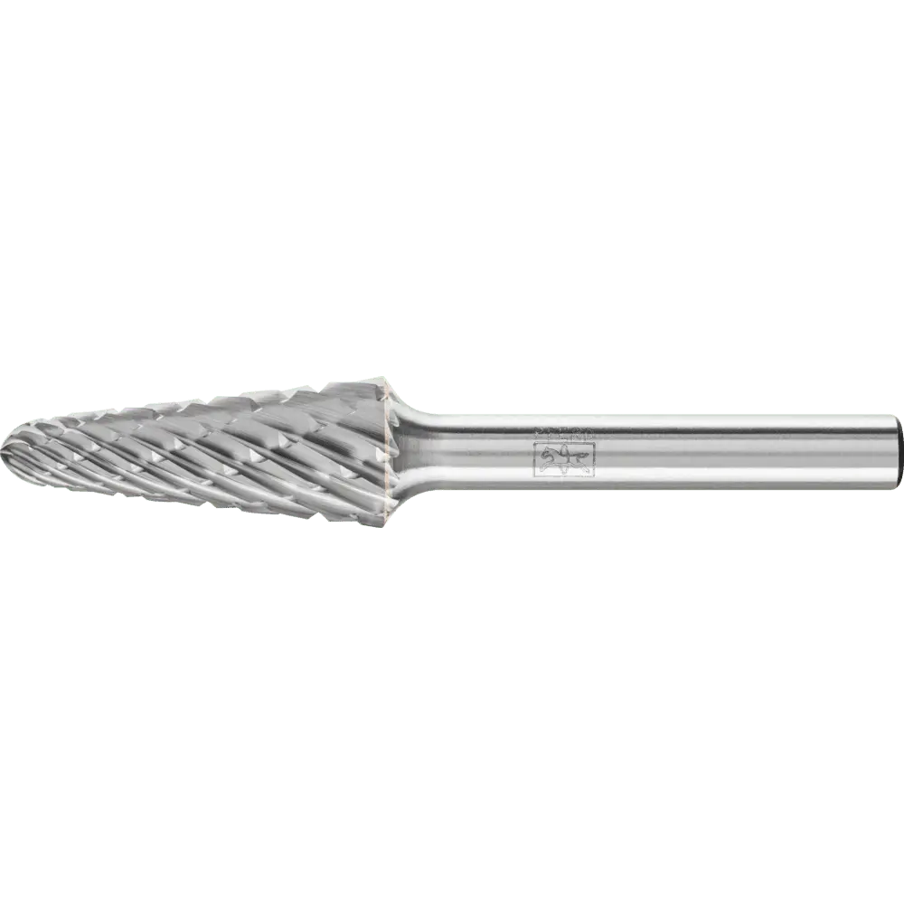 Produktfoto 1 von PFERD TOOLS Hartmetall Hochleistungsfrässtift NON-FERROUS Rundkegel KEL Ø 12x30mm Schaft-Ø 6 mm NE-Metalle