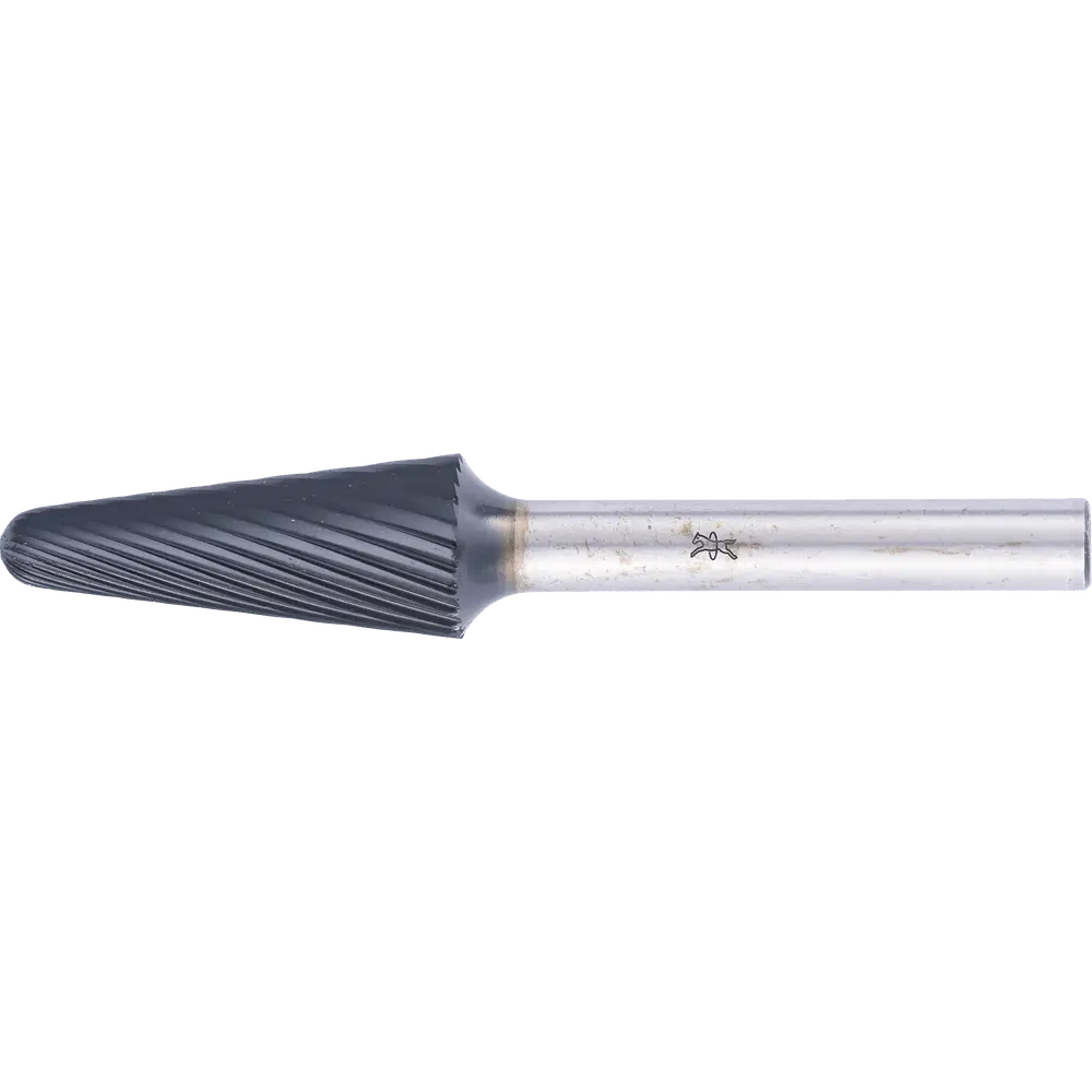 Produktfoto 1 von PFERD TOOLS Hartmetall Hochleistungsfrässtift Rundbogen KEL Ø 12x30mm Schaft-Ø 6mm Z3 HICOAT beschichtet universal mittel