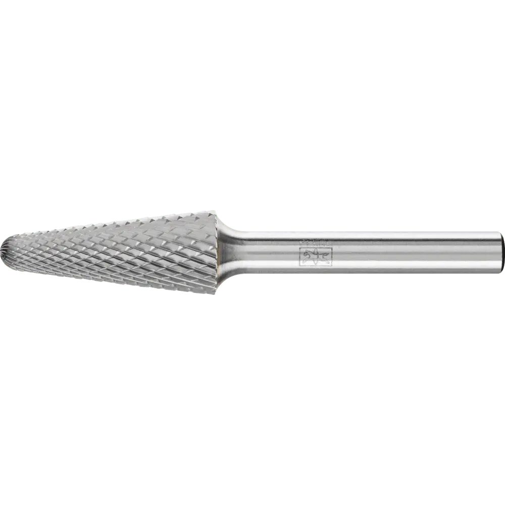 Produktfoto 1 von PFERD TOOLS Hartmetall Frässtift Rundkegel KEL Ø 12x30mm Schaft-Ø 6 mm Z4 universal mittel fein