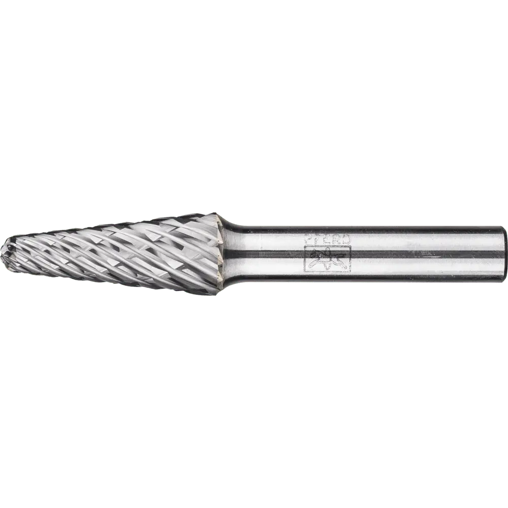 Produktfoto 1 von PFERD TOOLS Hartmetall Hochleistungsfrässtift CAST Rundkegel KEL Ø 12x30mm Schaft-Ø 8 mm für Gußeisen