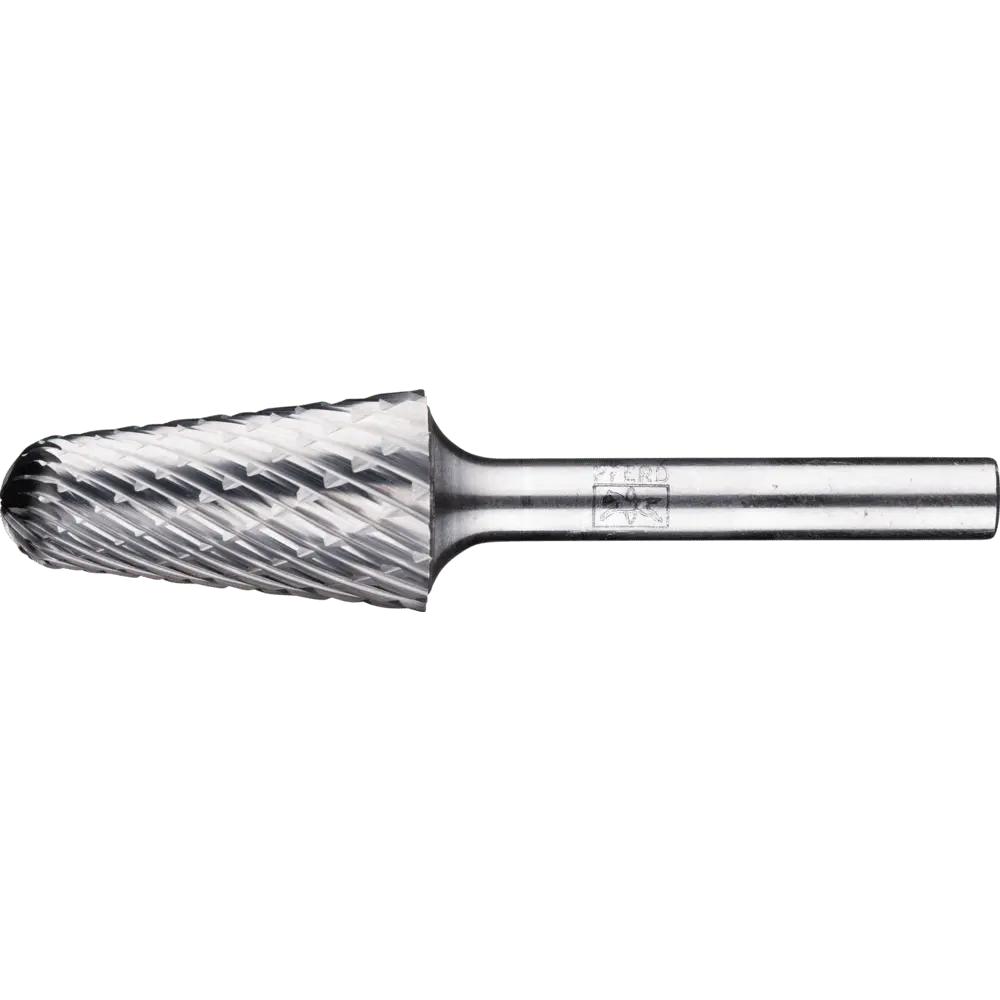 Produktfoto 1 von PFERD TOOLS Hartmetall Hochleistungsfrässtift ALLROUND Rundkegel KEL Ø 16x30mm Schaft-Ø 6mm universal grob