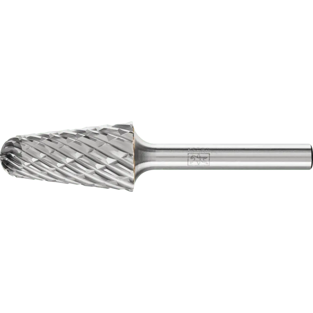 Produktfoto 1 von PFERD TOOLS Hartmetall Hochleistungsfrässtift STEEL Rundkegel KEL Ø 16x30mm Schaft-Ø 6 mm für Stahl