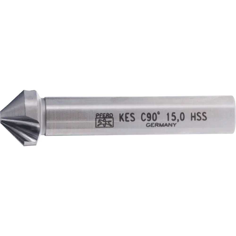 Produktfoto 1 von PFERD TOOLS HSS Kegel-und Entgratsenker 90° Ø 15 mm Schaft-Ø 10mm DIN 335 C