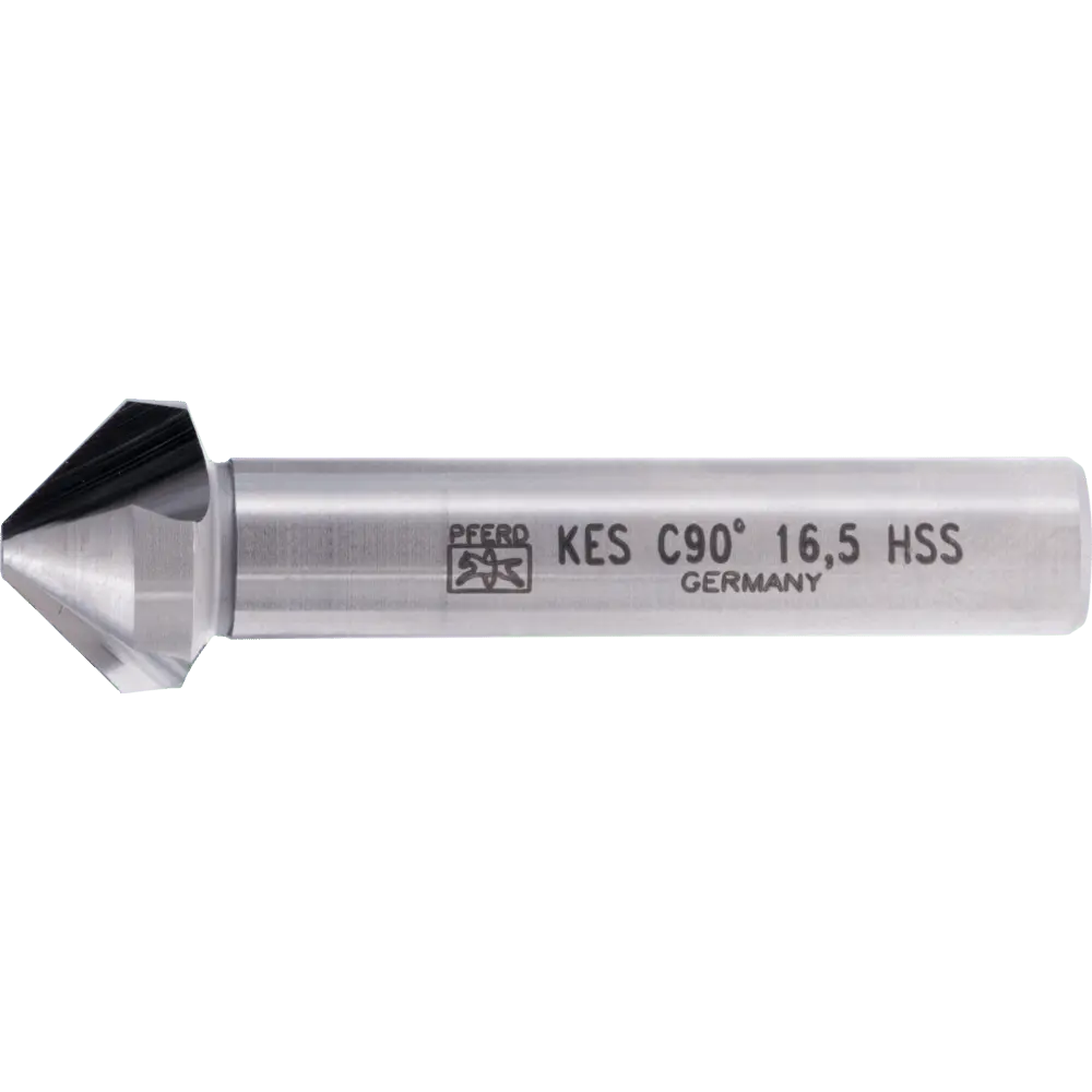 PFERD TOOLS HSS Kegel-und Entgratsenker 90° Ø 16,5 mm Schaft-Ø 10mm DIN 335 C