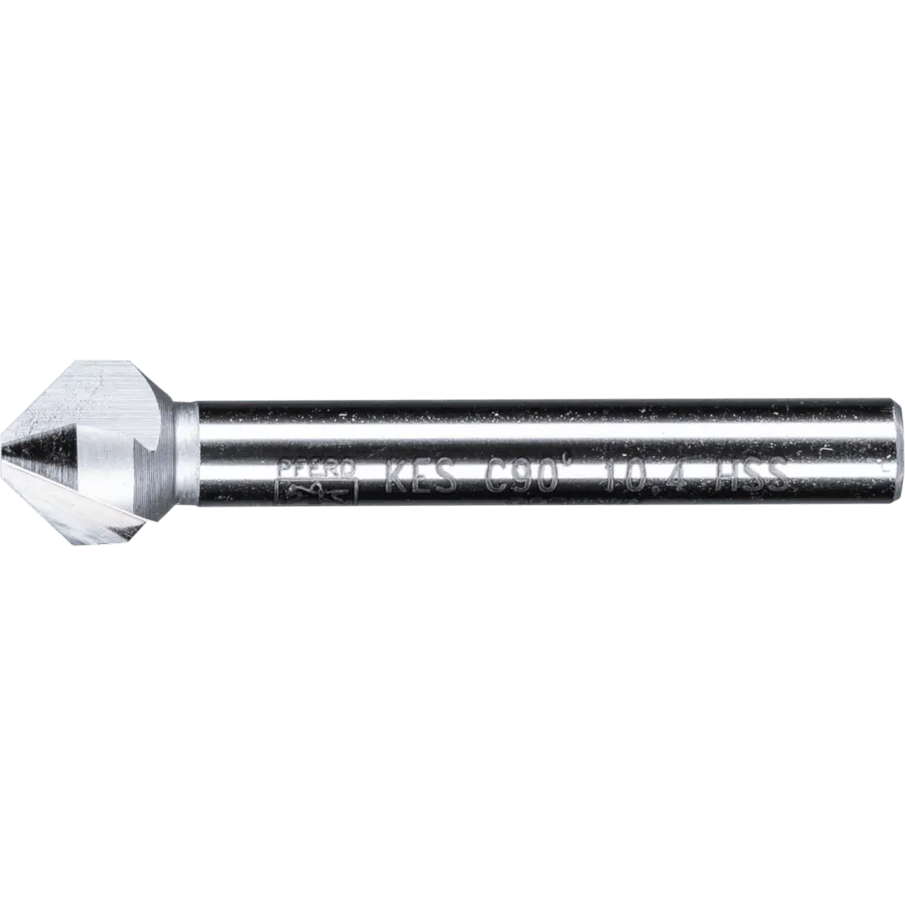 Produktfoto 1 von PFERD TOOLS HSS Kegel-und Entgratsenker 90° Ø 10,4 mm Schaft-Ø 6 mm DIN 335 C