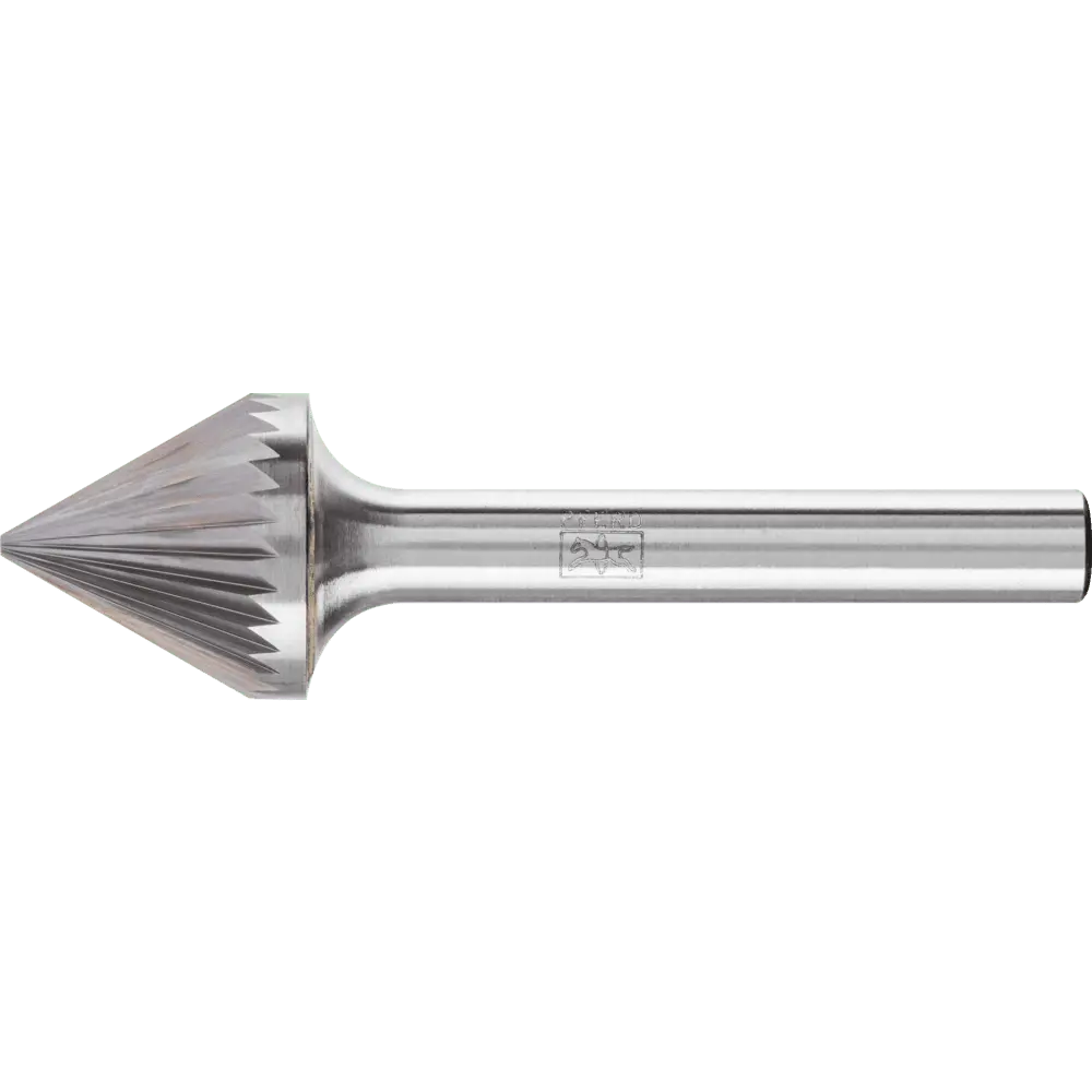 Produktfoto 1 von PFERD TOOLS Hartmetall Frässtift Kegelsenk KSJ 60° Ø 16x13 mm Schaft-Ø 6 mm Z3 universal mittel