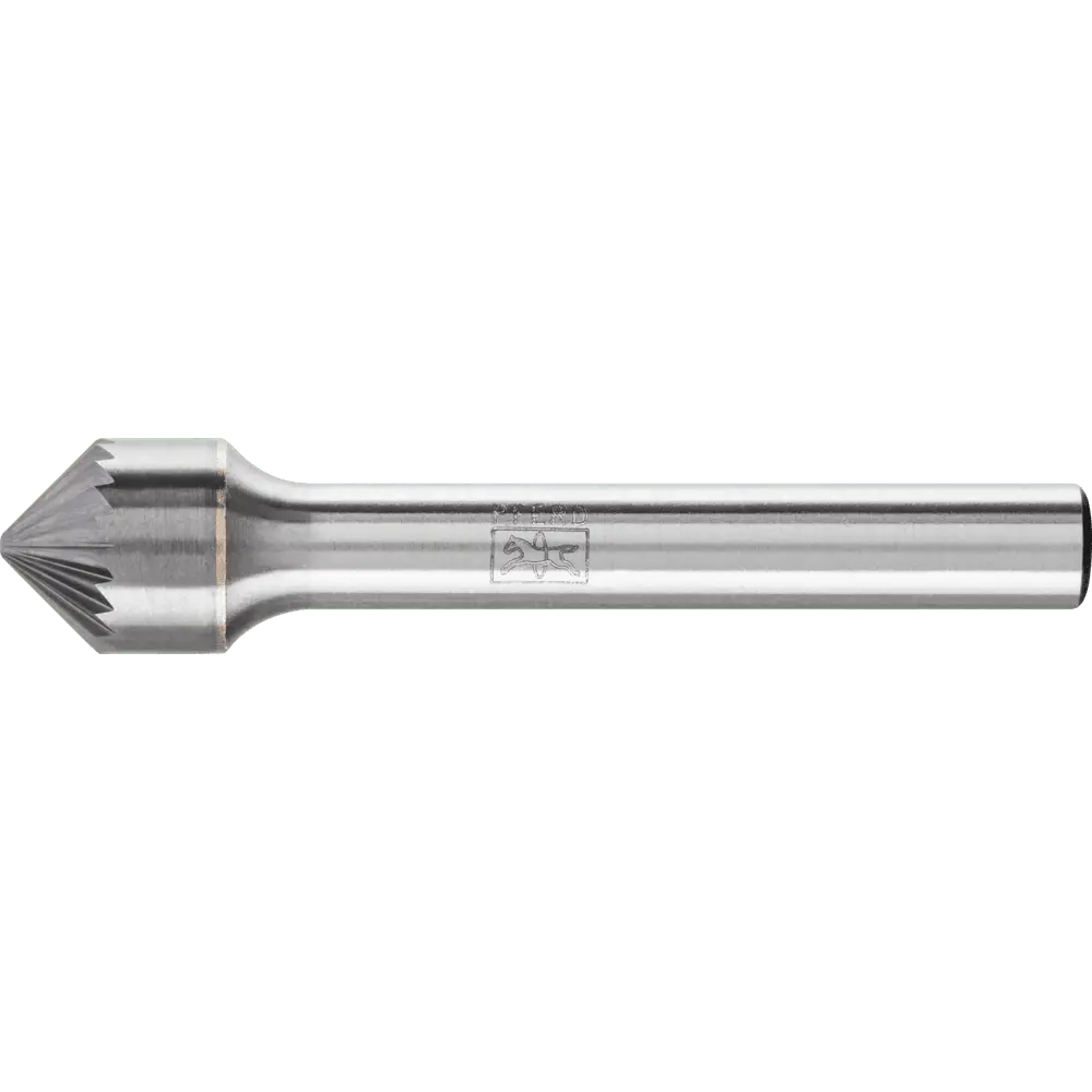PFERD TOOLS Hartmetall Frässtift Kegelsenk KSK 90° Ø 10x05 mm Schaft-Ø 6 mm Z3 universal mittel