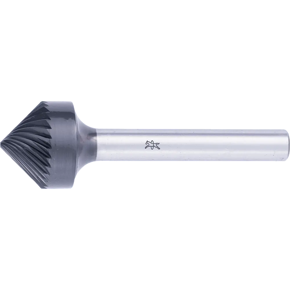Produktfoto 1 von PFERD TOOLS Hartmetall Hochleistungsfrässtift Kegelsenkform KSK 16x08mm Schaft-Ø 6mm Z3 HICOAT beschichtet für Anfas-/Entgratarbeiten Robotereinsatz