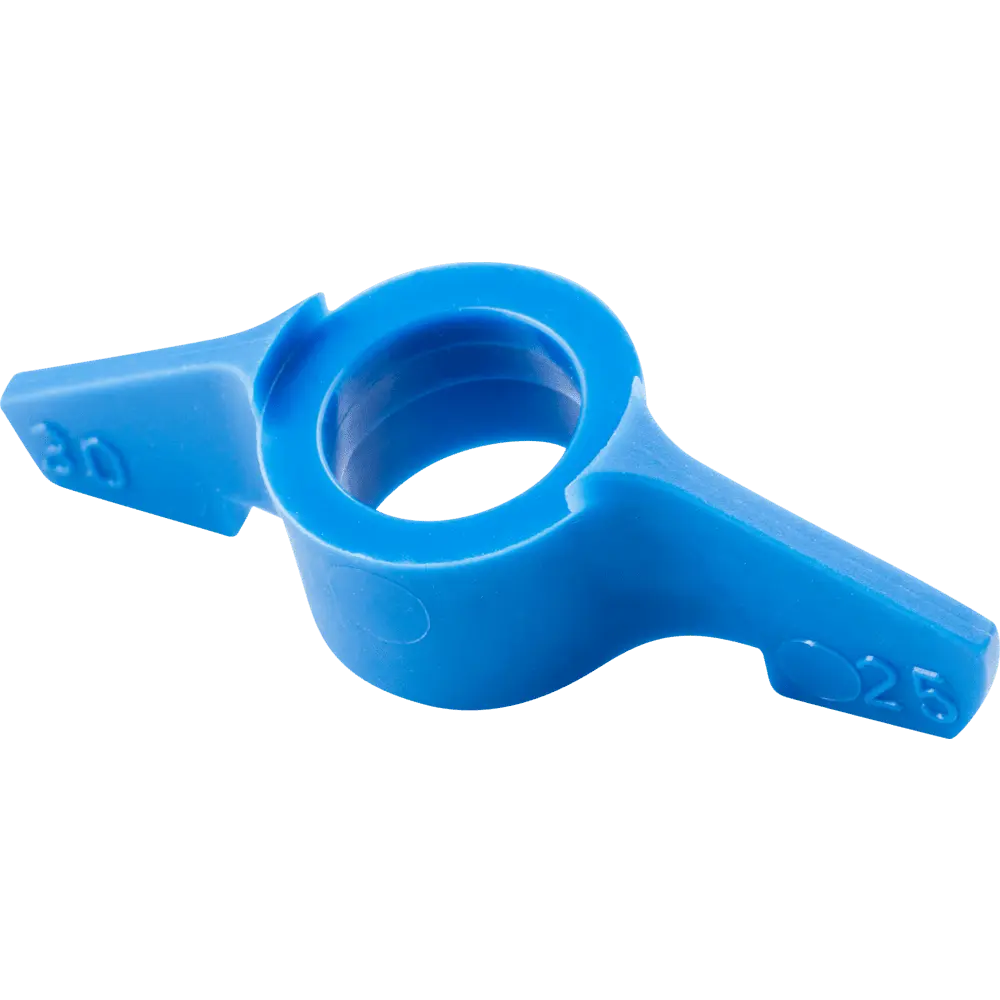 PFERD TOOLS Zubehör Kettensägenschärflehre KSSL 25/30° für Ergonomiefeilenheft FH1, 10 Stk.