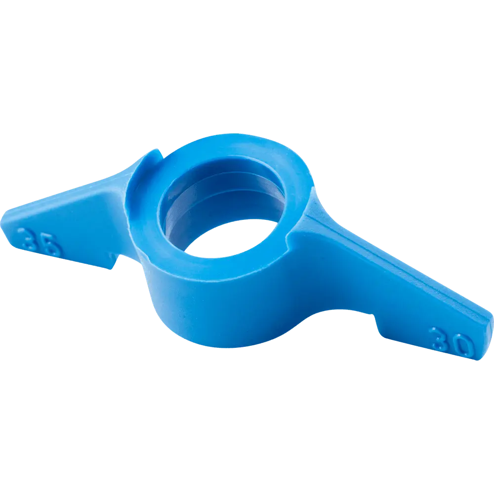 Produktfoto 1 von PFERD TOOLS Zubehör Kettensägenschärflehre KSSL 30/35° für Ergonomiefeilenheft FH1, 10 Stk.