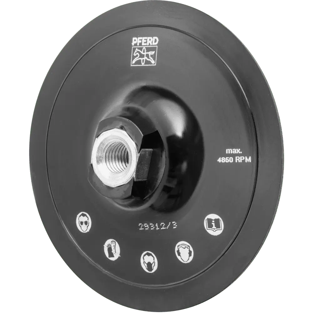Produktfoto 1 von PFERD TOOLS Stützteller für Klettscheibe KRH Ø 125 mm Gewinde M14