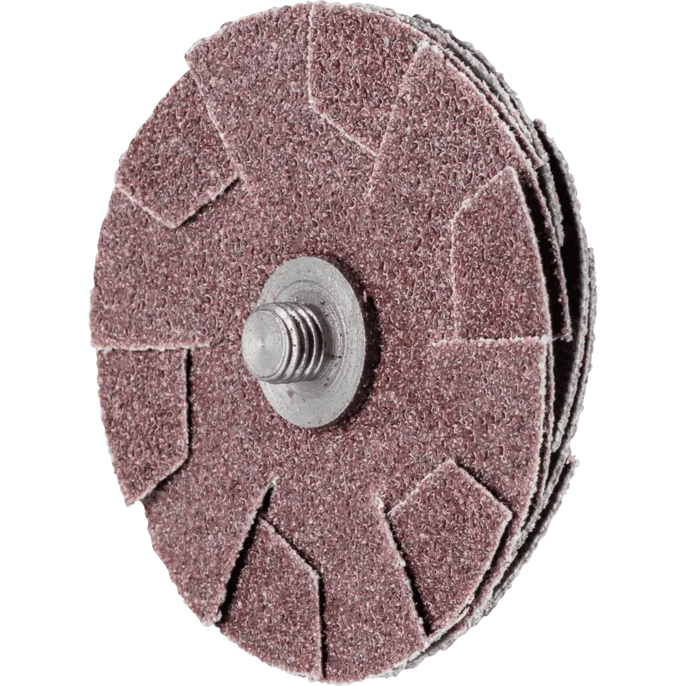 Produktfoto 1 von PFERD TOOLS Kissenschleifer KS Ø 50x5 mm Gewinde 1/4-28 UNF A 80 zum Schleifen schmaler Schlitze, 20 Stk.
