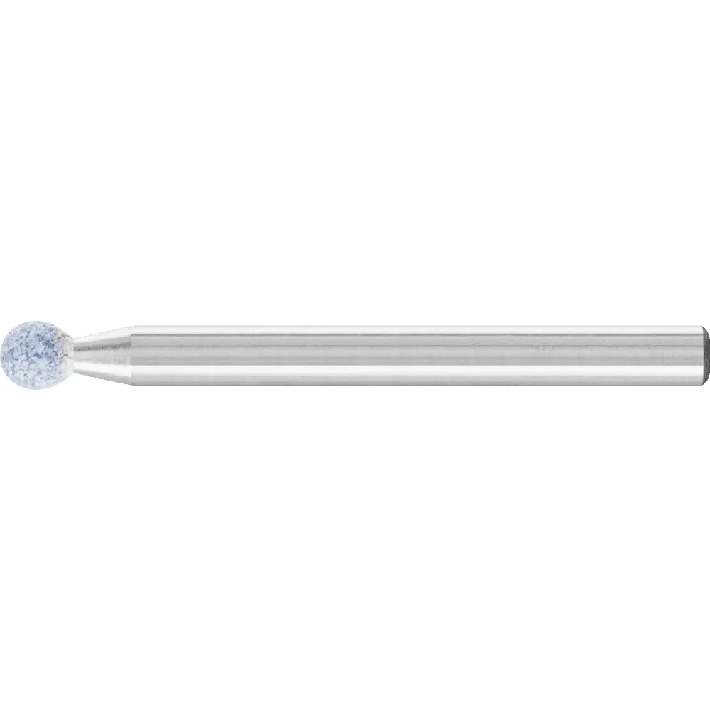 Produktfoto 1 von PFERD TOOLS TOUGH Schleifstift Kugel Ø 3x3 mm Schaft-Ø 3 mm CO80 für schwer zerspanbare Werkstoffe, 10 Stk.