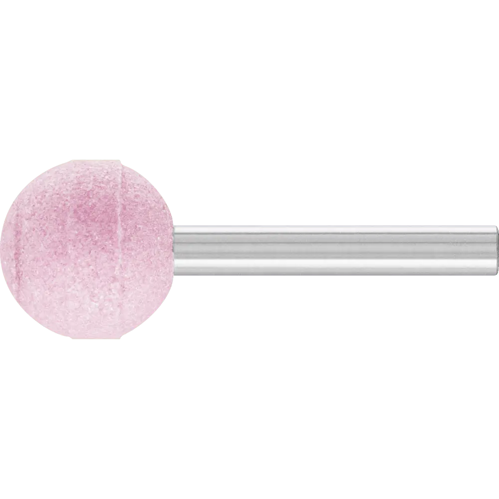 Produktfoto 1 von PFERD TOOLS STEEL EDGE Schleifstift Kugel Ø 20x20mm Schaft-Ø 6 mm A60 für Stahl- und Stahlguss, 10 Stk.