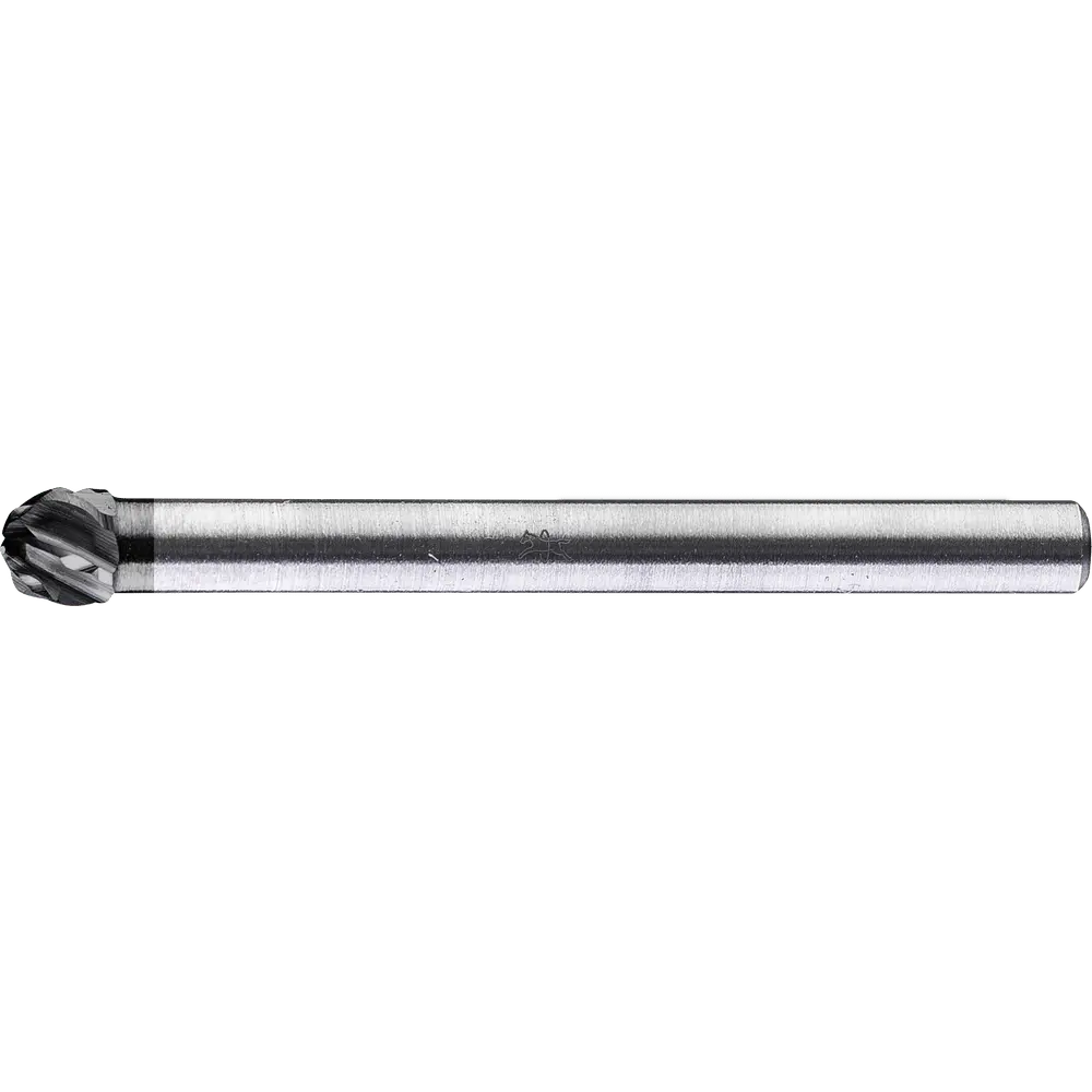 Produktfoto 1 von PFERD TOOLS Hartmetall Hochleistungsfrässtift ALLROUND Kugel KUD Ø 04x03mm Schaft-Ø 3mm HICOAT beschichtet für Stahl