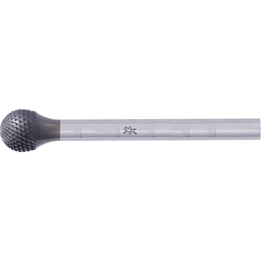Produktfoto 1 von PFERD TOOLS Hartmetall Hochleistungsfrässtift MICRO Kugel KUD Ø 06x05mm Schaft-Ø 3mm HICOAT beschichtet für die Feinbearbeitung