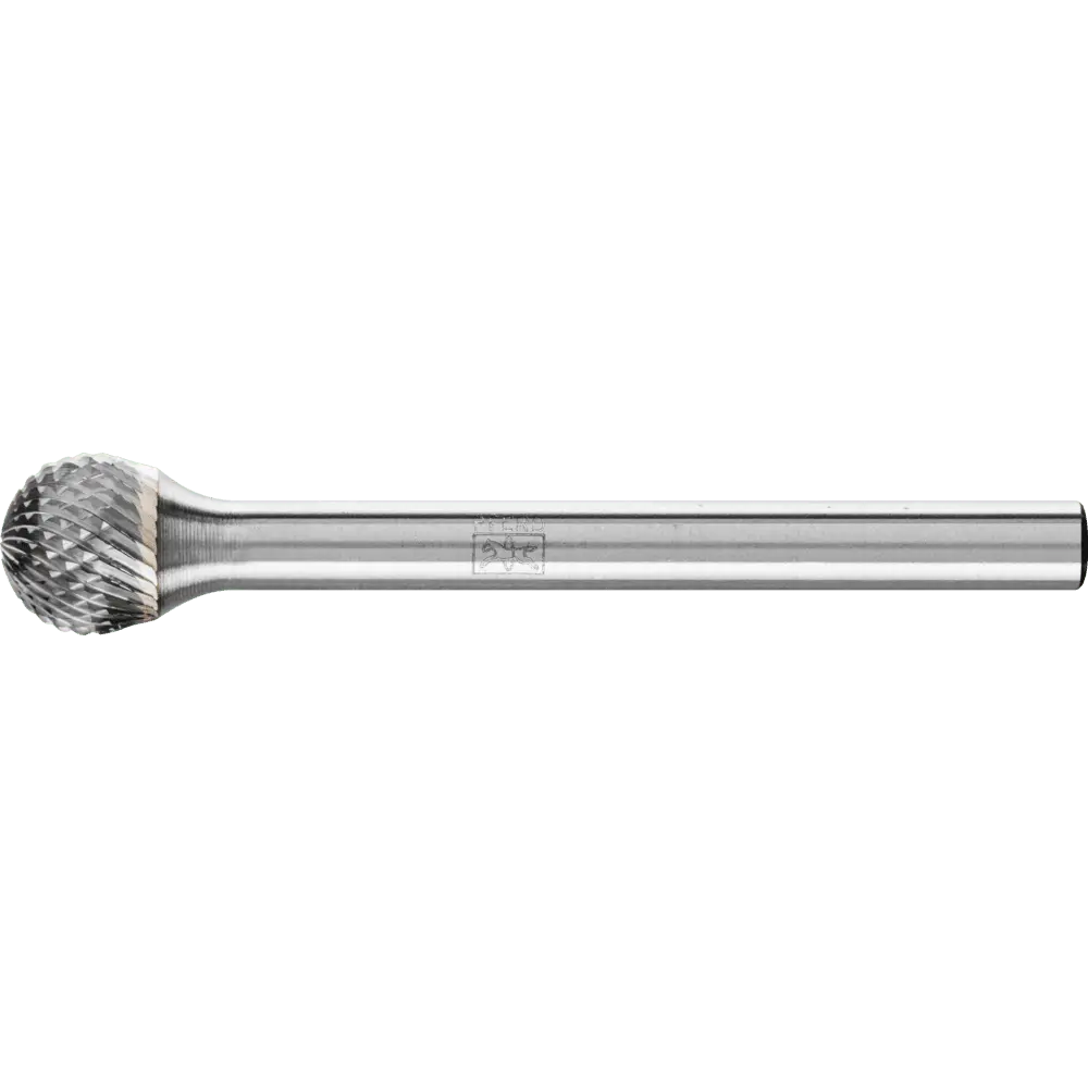 Produktfoto 1 von PFERD TOOLS Hartmetall Hochleistungsfrässtift MICRO Kugel KUD Ø 06x05 mm Schaft-Ø 3 mm Feinbearbeitung