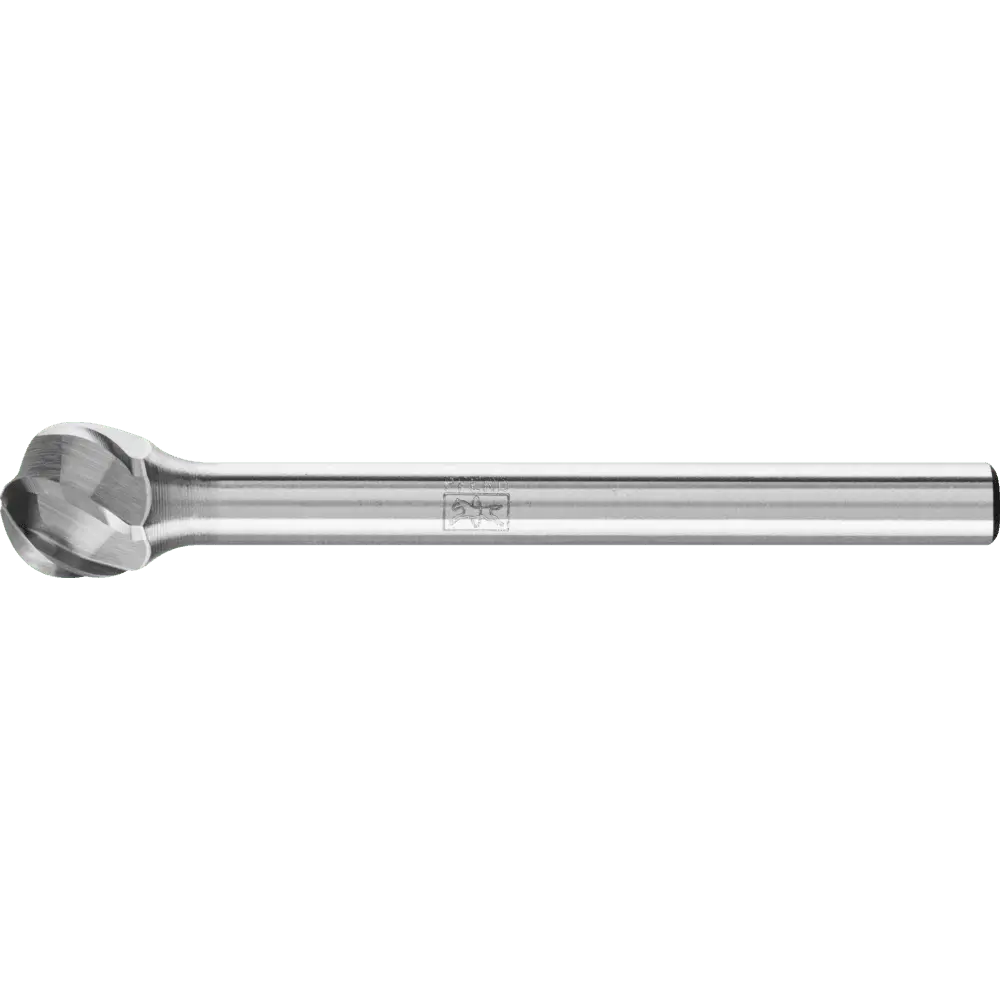 Produktfoto 1 von PFERD TOOLS Hartmetall Hochleistungsfrässtift ALU Kugel KUD Ø 06x05mm Schaft-Ø 3mm für Alu/NE Metalle