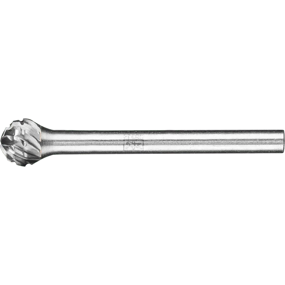 Produktfoto 1 von PFERD TOOLS Hartmetall Hochleistungsfrässtift Kugel KUD Ø 06x05 mm Schaft-Ø 3 mm TITANIUM für Titan