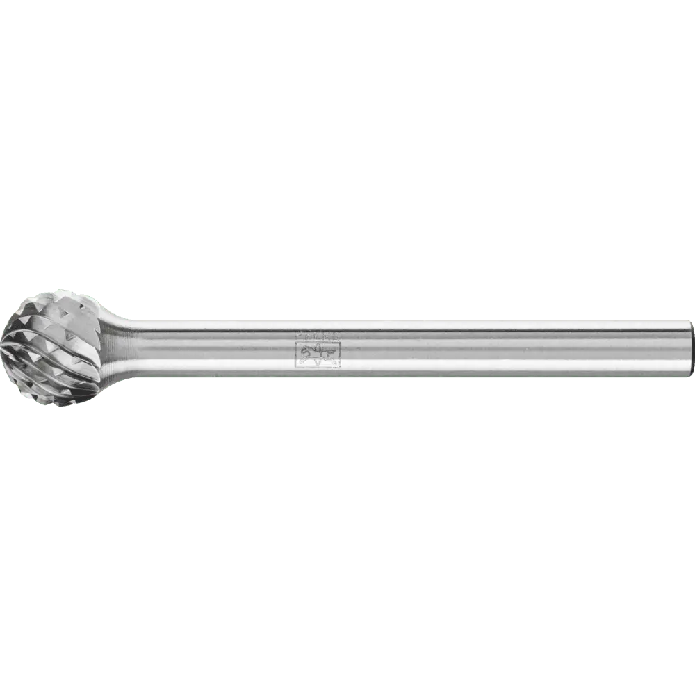 Produktfoto 1 von PFERD TOOLS Hartmetall Frässtift Kugel KUD Ø 06x05 mm Schaft-Ø 3 mm Z4 universal mittel fein