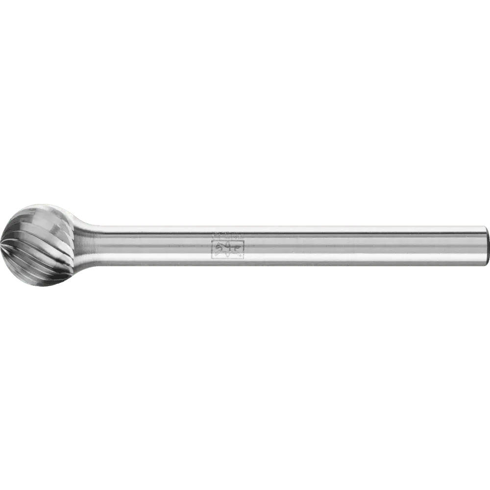 Produktfoto 1 von PFERD TOOLS Hartmetall Frässtift Kugel KUD Ø 06x05 mm Schaft-Ø 3 mm Z5 universal fein