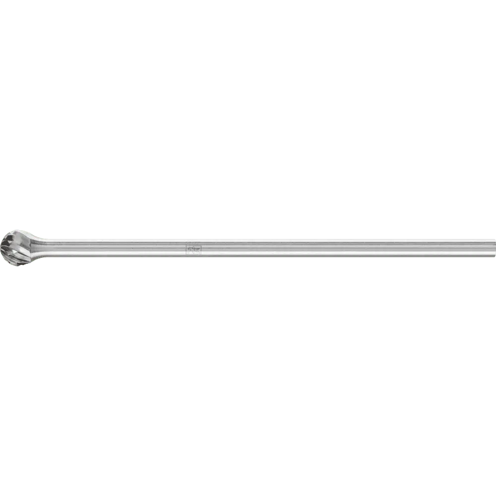 Produktfoto 1 von PFERD TOOLS Hartmetall Frässtift Kugel KUD Ø 06x05 mm Schaft-Ø 3x75 mm Z3P universal mittel kreuzverzahnt