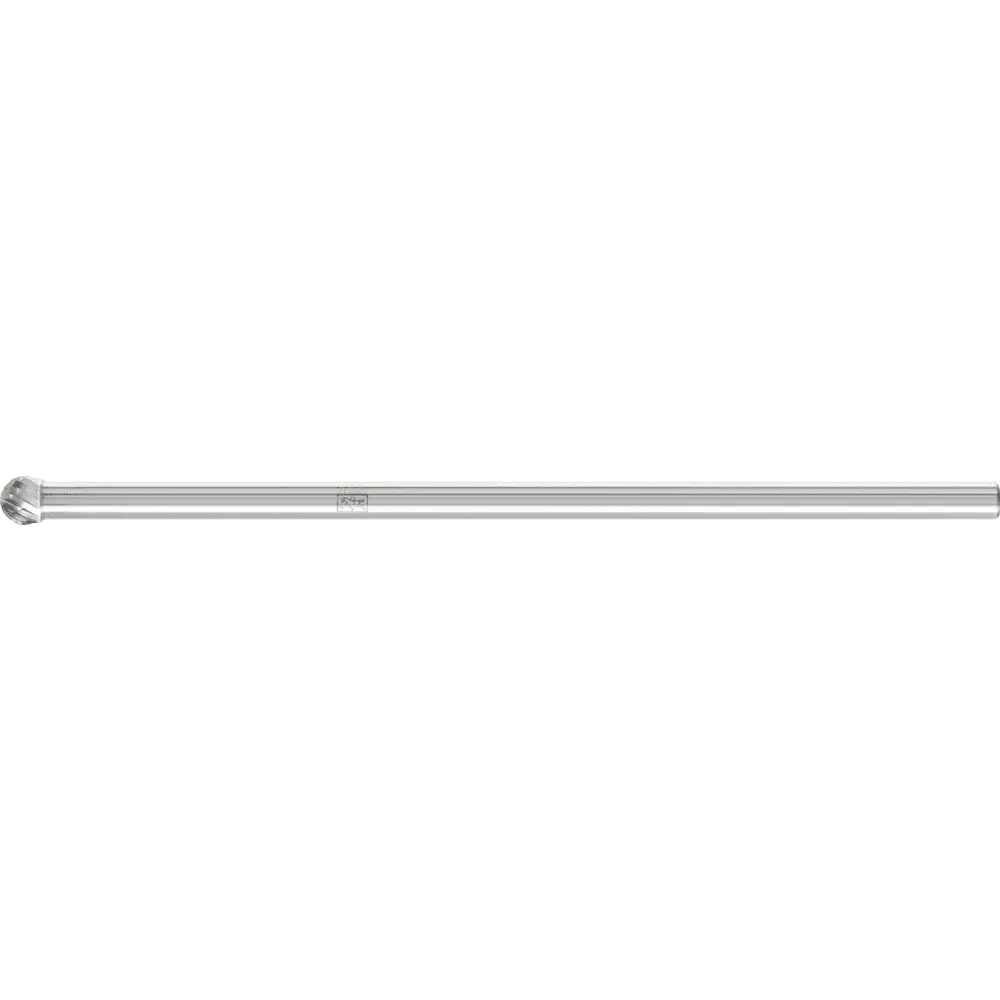 Produktfoto 1 von PFERD TOOLS Hartmetall Frässtift Kugel KUD Ø 08x07mm Schaft-Ø 6x150mm Z3P universal mittel kreuzverzahnt