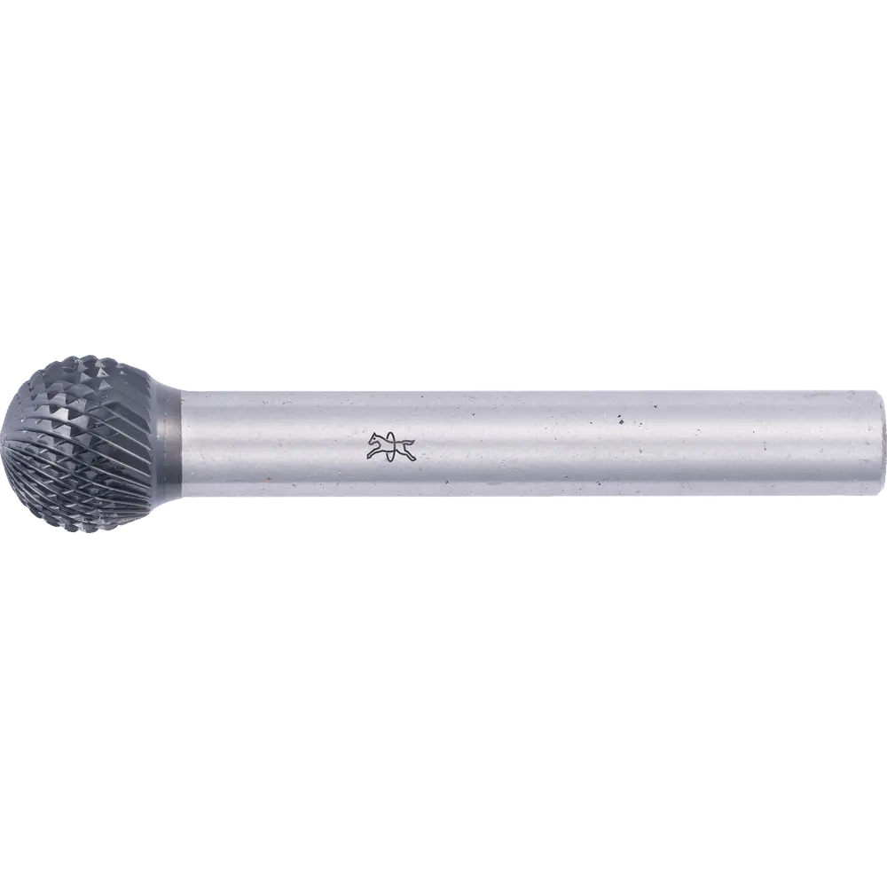 Produktfoto 1 von PFERD TOOLS Hartmetall Hochleistungsfrässtift MICRO Kugel KUD Ø 10x09mm Schaft-Ø 6mm HICOAT beschichtet für die Feinbearbeitung