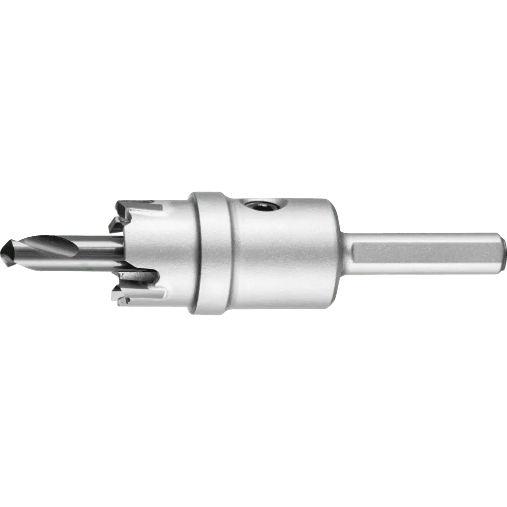 Produktfoto 1 von PFERD TOOLS Hartmetall Lochschneider/-Lochsäge Ø 18x8 mm Schaft-Ø 7 mm Schnitttiefe 4 mm universal