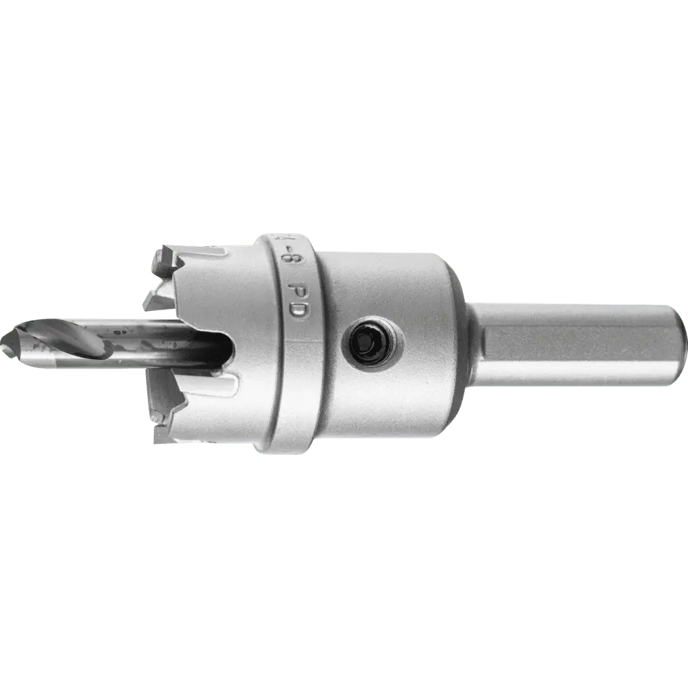 Produktfoto 1 von PFERD TOOLS Hartmetall Lochschneider/-Lochsäge Ø 24x8 mm Schaft-Ø 10mm Schnitttiefe 4 mm universal