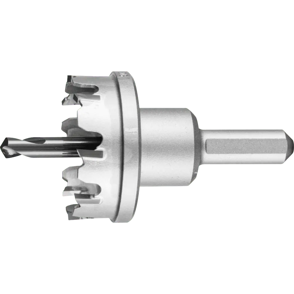 Produktfoto 1 von PFERD TOOLS Hartmetall Lochschneider/-Lochsäge Ø 40x8 mm Schaft-Ø 10mm Schnitttiefe 4 mm universal