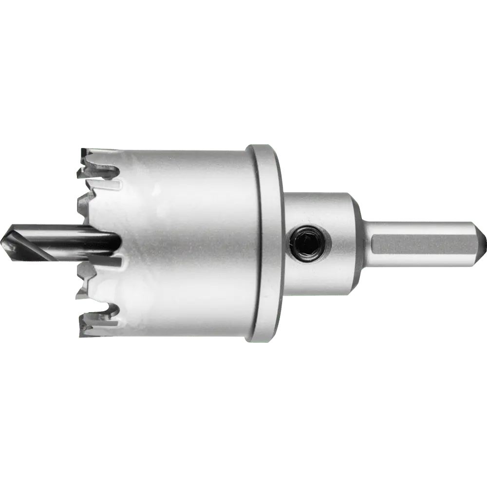 Produktfoto 1 von PFERD TOOLS Hartmetall Lochschneider/-Lochsäge Ø 40x35 mm Schaft-Ø 10mm Schnitttiefe 32 mm universal